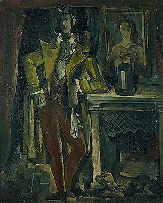 Sample artwork by Pedro Flores (1897 - 1967), known for school of paris painter, oil paintings, tapestry cartoons, stage designs - View similar artists and auction records