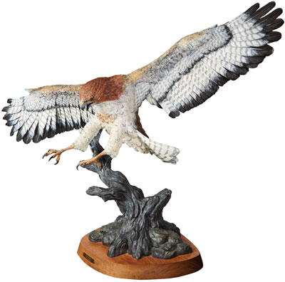 Redtail by Glenn Swanson - Auction record, sale price, and art valuation. Compare with similar artists and explore comparable artworks.