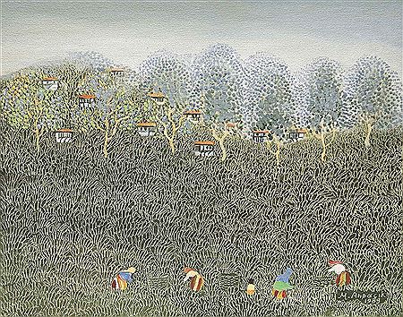 Farmers by Mehmet Arpacik - Auction record, sale price, and art valuation. Compare with similar artists and explore comparable artworks.