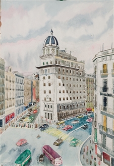 "Vista de Barcelona"