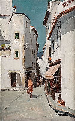 Vista de entre calles by Jordi Serrat - Auction record, sale price, and art valuation. Compare with similar artists and explore comparable artworks.