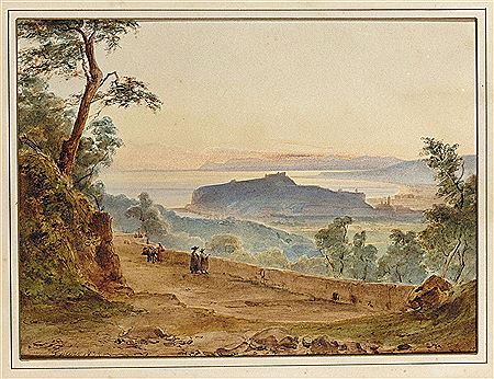 Vue d'après les collines de Posillipo