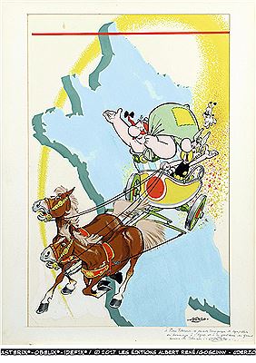 Astérix le Gaulois. Le Tour de Gaule d’Astérix (1964).