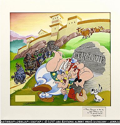 Astérix le Gaulois. Le Bouclier Arverne (1968). by Albert Aleandro Uderzo - Auction record, sale price, and art valuation. Compare with similar artists and explore comparable artworks.