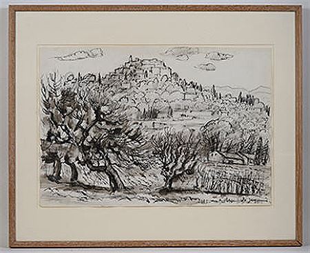 Paysage de maquis