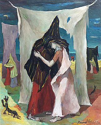 EL SECRETO by Raquel Forner - Auction record, sale price, and art valuation. Compare with similar artists and explore comparable artworks.
