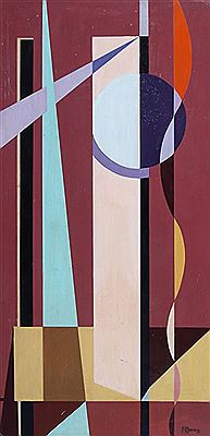 Sample artwork by Primaldo Monaco (1921 - 2004), known for painting - View similar artists and auction records