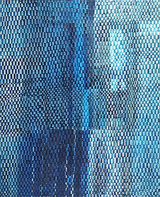 "COMPOSICION EN AZUL"