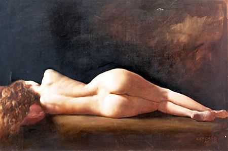 "RECOSTADA" by Juan Lascano - Auction record, sale price, and art valuation. Compare with similar artists and explore comparable artworks.
