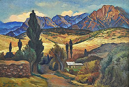 "PAISAJE LAS CONDES (CHILE)".