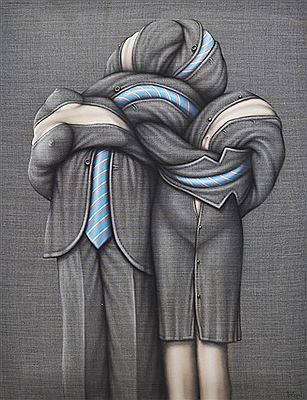 Sample artwork by Ernesto Bertani (Born 1949), known for urban art, painting, clothing as a motif - View similar artists and auction records