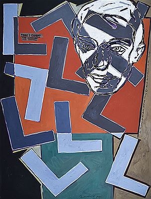 "FONDO Y FIGURAS CON CABEZA".