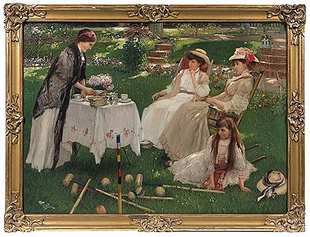 Tea time in the garden