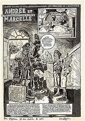 Andrée and Marcelle Double and painful face of France (7) by Philippe Vuillemin - Auction record, sale price, and art valuation. Compare with similar artists and explore comparable artworks.