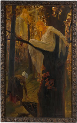 "Herbstweben", 1899