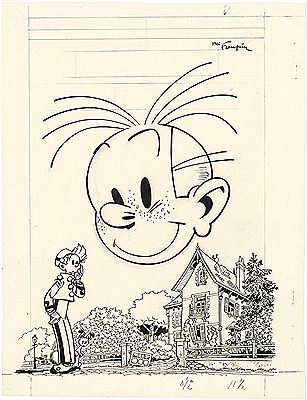 Spirou et Fantasio - Tome 8, La Mauvaise tête by Andre Franquin - Auction record, sale price, and art valuation. Compare with similar artists and explore comparable artworks.