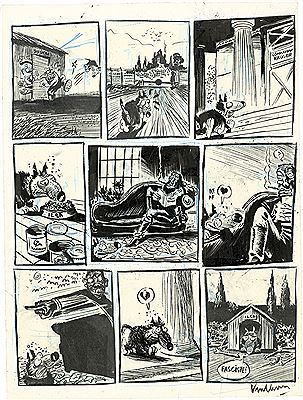 Sample artwork by Philippe Vuillemin (Born 1958), known for comics - View similar artists and auction records