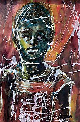 Sample artwork by Edmund Tetteh (1938 - 1998), known for painting - View similar artists and auction records