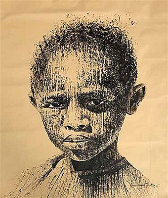 Sample artwork by Dennis Osakwe (Born 1968), known for painting - View similar artists and auction records