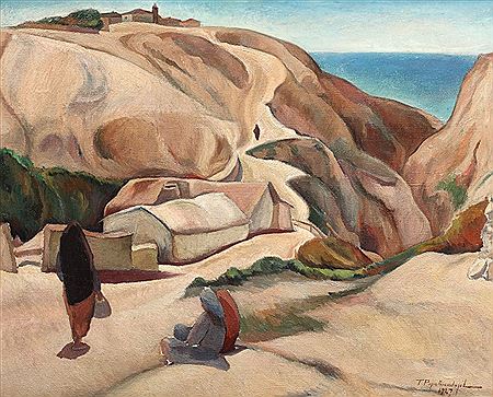 Sample artwork by Tache Papatriandafil (1903 - 1951), known for painting - View similar artists and auction records