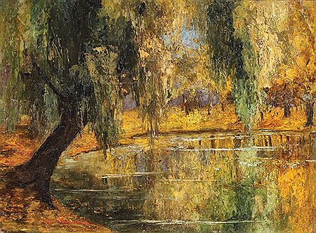 Willows on the lake by Eugenia Filotti-Atanasiu - Auction record, sale price, and art valuation. Compare with similar artists and explore comparable artworks.