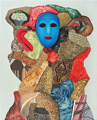 Blue mask
