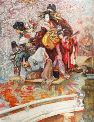 Courtesans in Shimabara