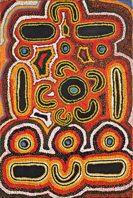Sample artwork by Wendy Wise (20/21st century), known for aboriginal art - View similar artists and auction records