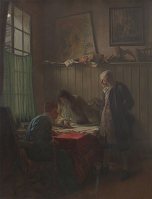 At the cartographer's office