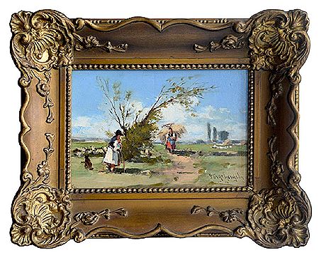Village landscape