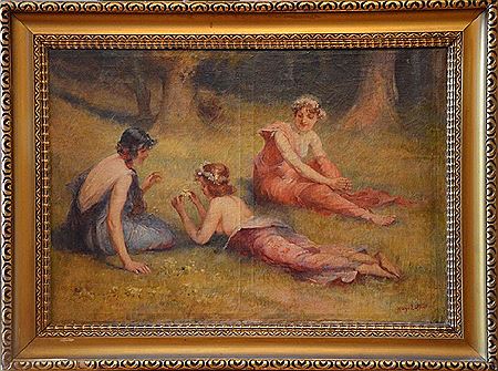 Three Graces by Hugo Loffler - Auction record, sale price, and art valuation. Compare with similar artists and explore comparable artworks.