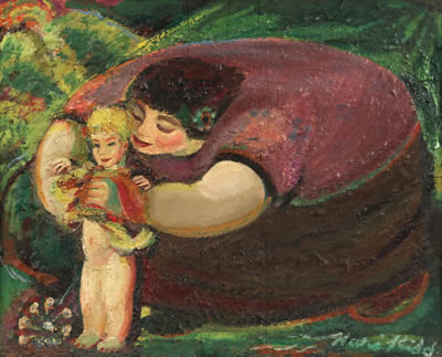 'Spring' (mother and child)