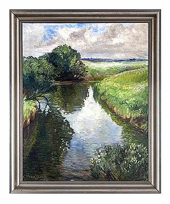 Wümmelandschaaft by Ernst Muller-Scheesel - Auction record, sale price, and art valuation. Compare with similar artists and explore comparable artworks.