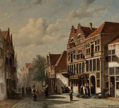 Street Scene, Belgium I
