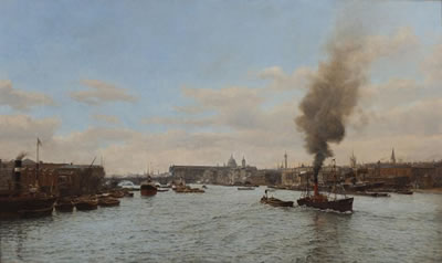 Below London Bridge