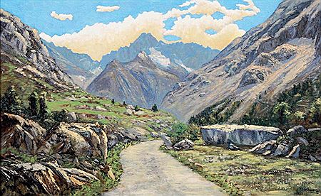"Vallée de la Berarde" by Paul Berthier - Auction record, sale price, and art valuation. Compare with similar artists and explore comparable artworks.