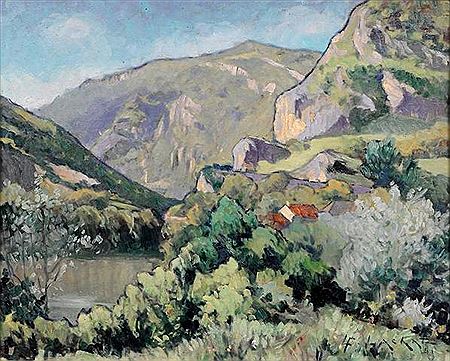 "Le val du Fier à St André"