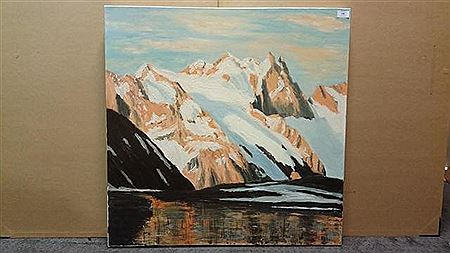 La Meije vu du Goléon by Hervé Michal - Auction record, sale price, and art valuation. Compare with similar artists and explore comparable artworks.