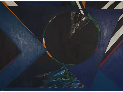 Abstract in Blue