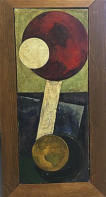 Constructivist composition by Olga Rozanova - Auction record, sale price, and art valuation. Compare with similar artists and explore comparable artworks.