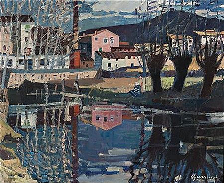 Vista fluvial by Pere Gussinye - Auction record, sale price, and art valuation. Compare with similar artists and explore comparable artworks.