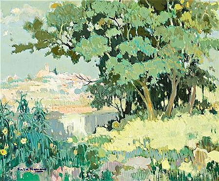 View of El Mayol, Olot by Antonio Sala Herrero - Auction record, sale price, and art valuation. Compare with similar artists and explore comparable artworks.