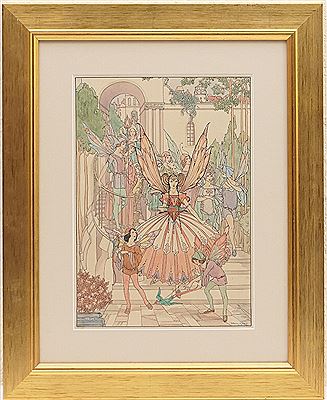 The Arrival of the Fairy Queen by Patience Arnold - Auction record, sale price, and art valuation. Compare with similar artists and explore comparable artworks.