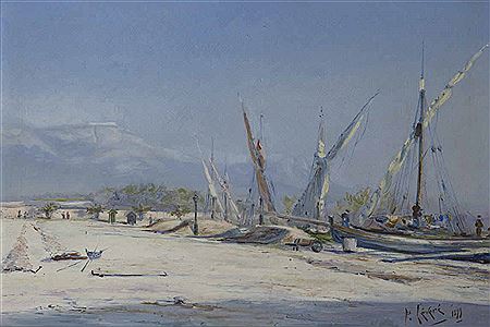 La promenade et le port du Mourillon