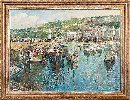 Sample artwork by John Ambrose (1931 - 2010), known for painting - View similar artists and auction records
