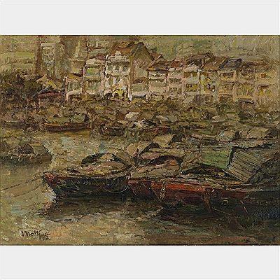 Singapore River II by Tan Choh Tee - Auction record, sale price, and art valuation. Compare with similar artists and explore comparable artworks.