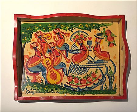 "Peter Hunt-style tray, 1986"