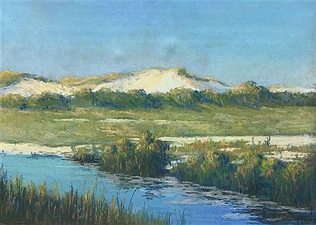 "Sand Dunes, 1915"