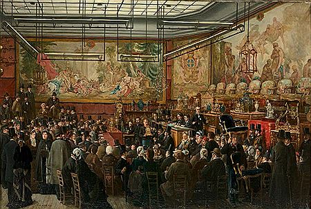 À l'hôtel Drouot