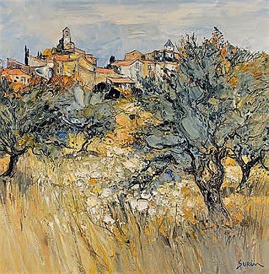 Oliviers à Lourmarin